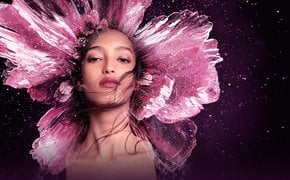2025 Annual Results L'Oreal Groupe - Woman with Flower Background