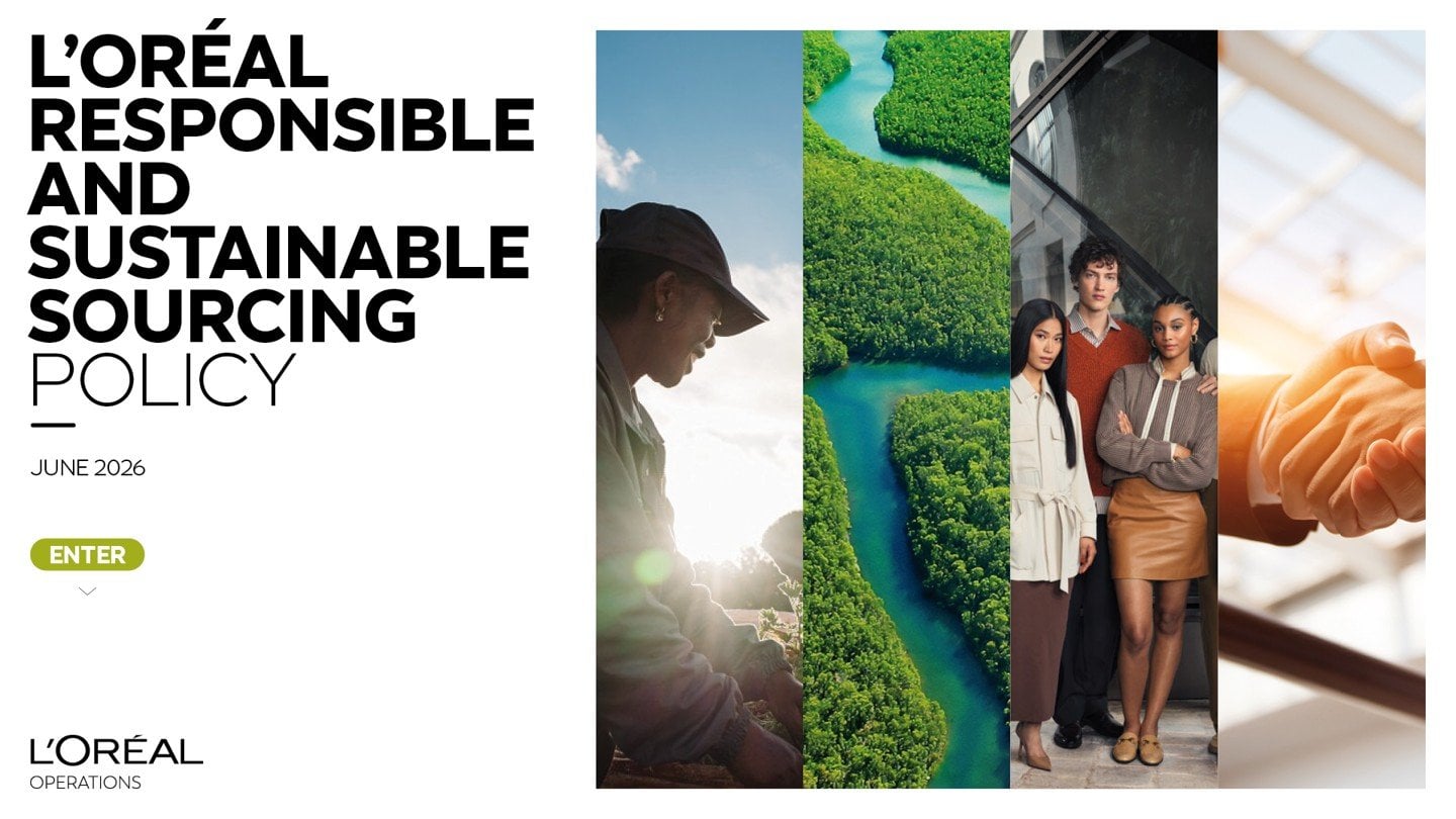 2026 sustainable sourcing policy
