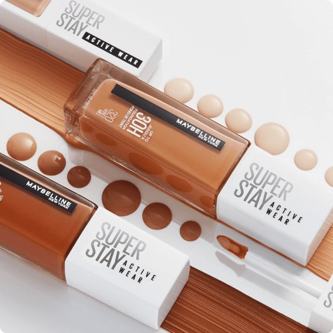 2025 cosnumer product division brand maybelline 32hr super stay active wear bottles