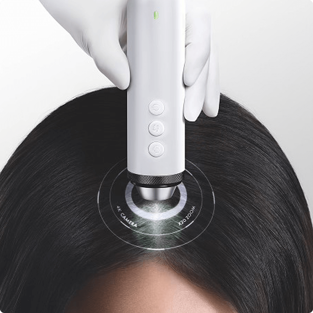 2025 vichy luxe brand hair examining tool white