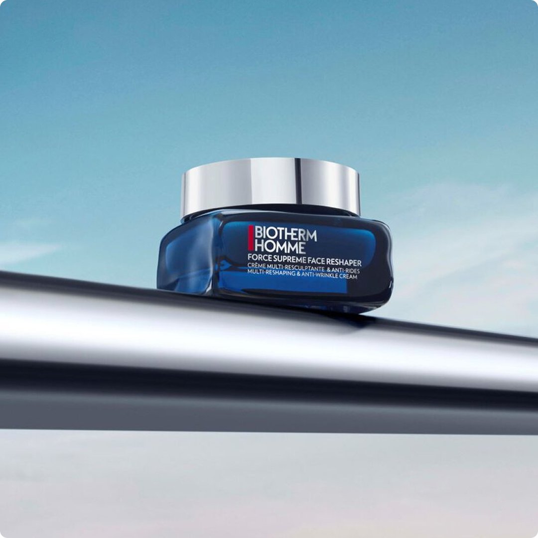 2025 biotherm luxe anti wrinkle cream supreme face reshaper blue