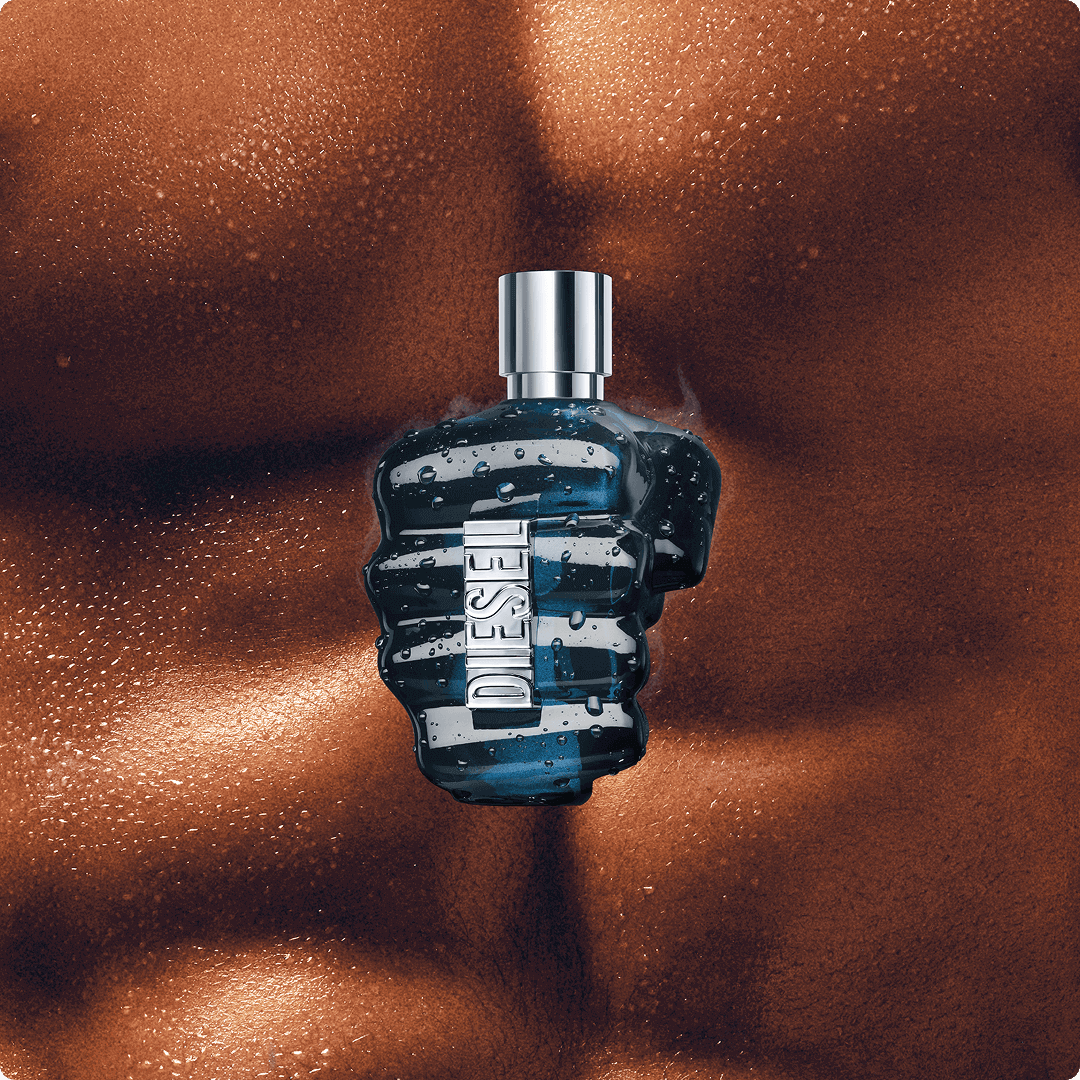 2025 loreal luxe brand diesel blue perfume bottle