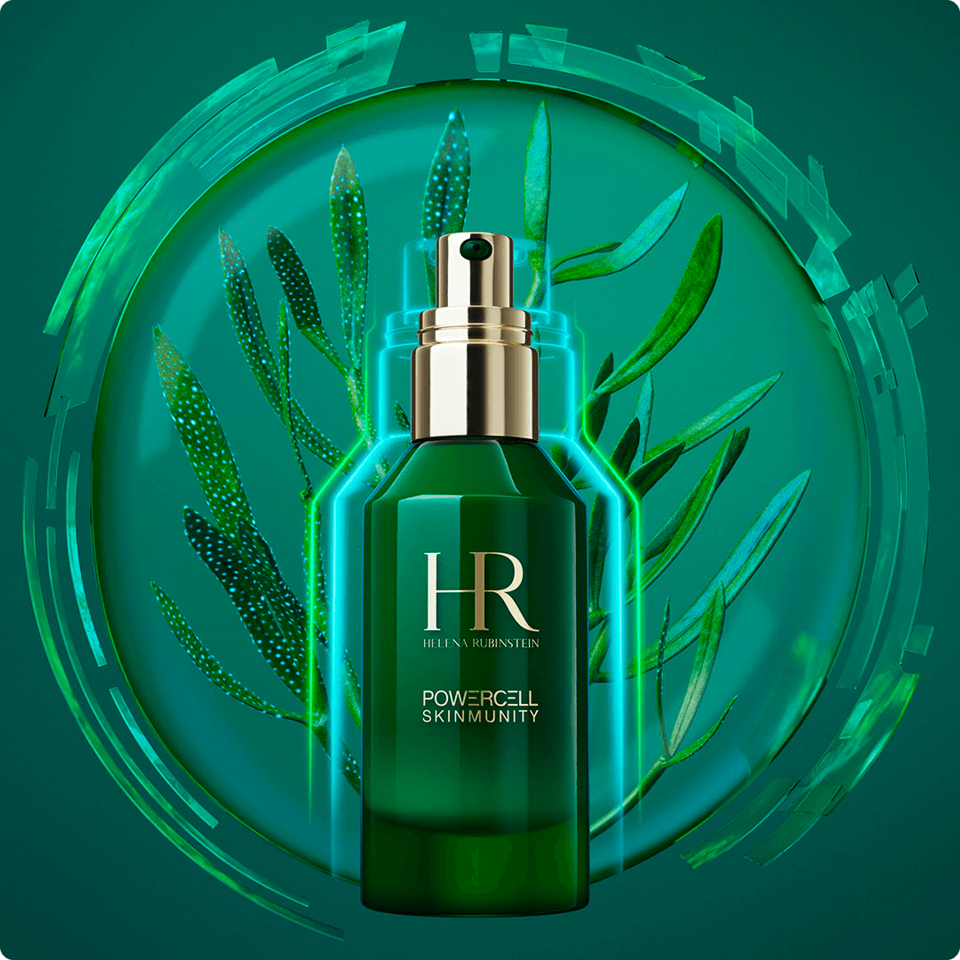 2025 loreal luxe helena rubinstein brand green bottle powercell skin munity