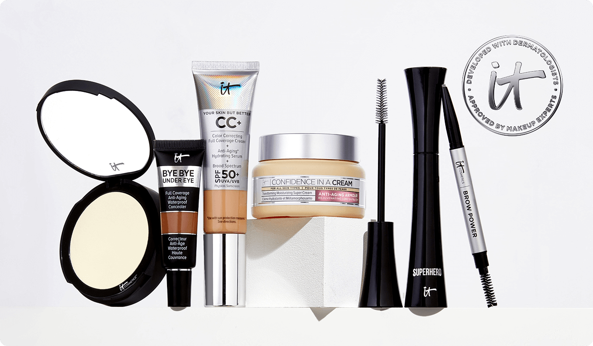 2025 loreal luxe brand IT cosmetic makeup range visual