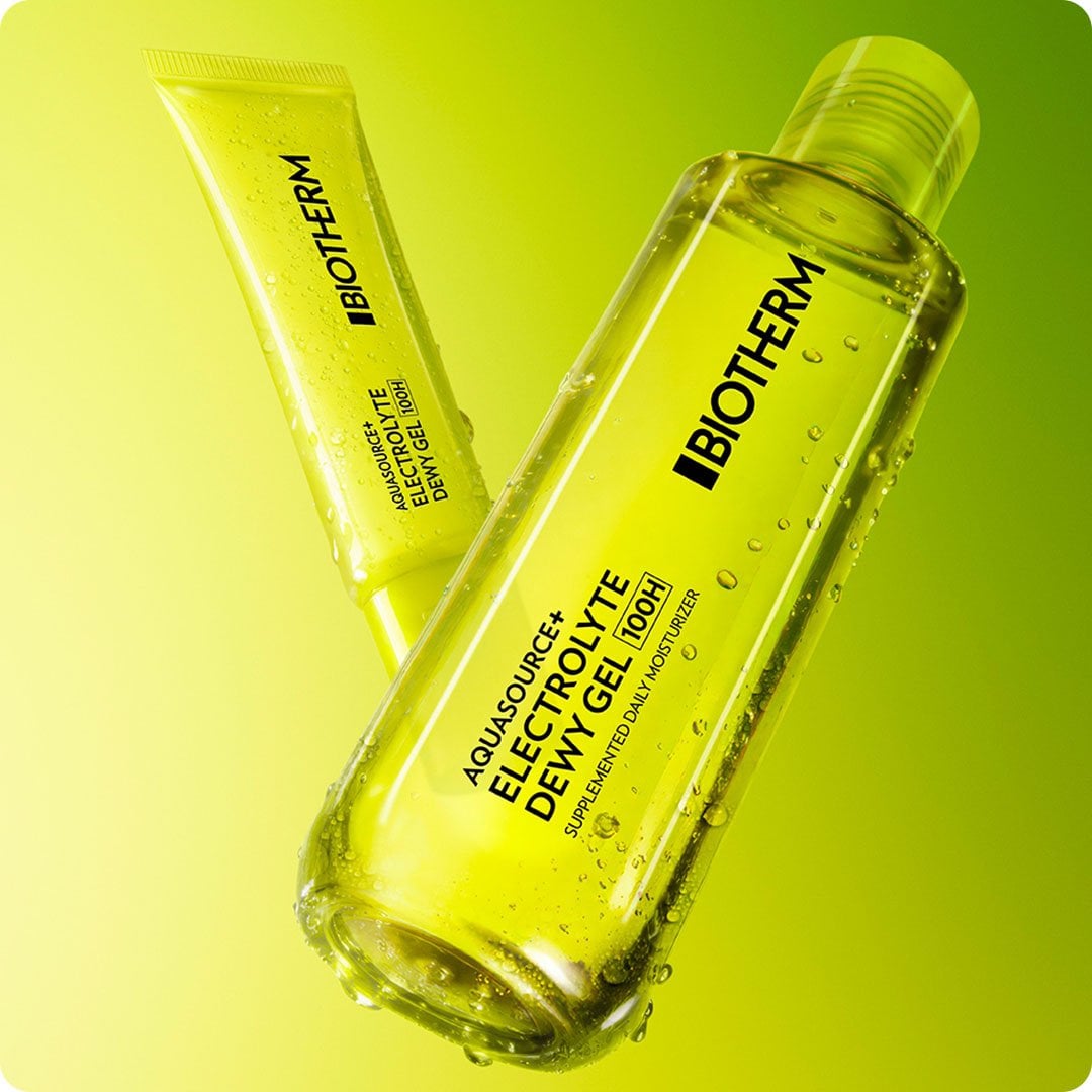 2026Biotherm01012100Aquasource Electrolyte Dewy GelSecondary still life duo bottle tube