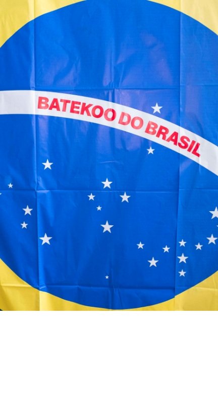 Bandeira no Festival Batekoo