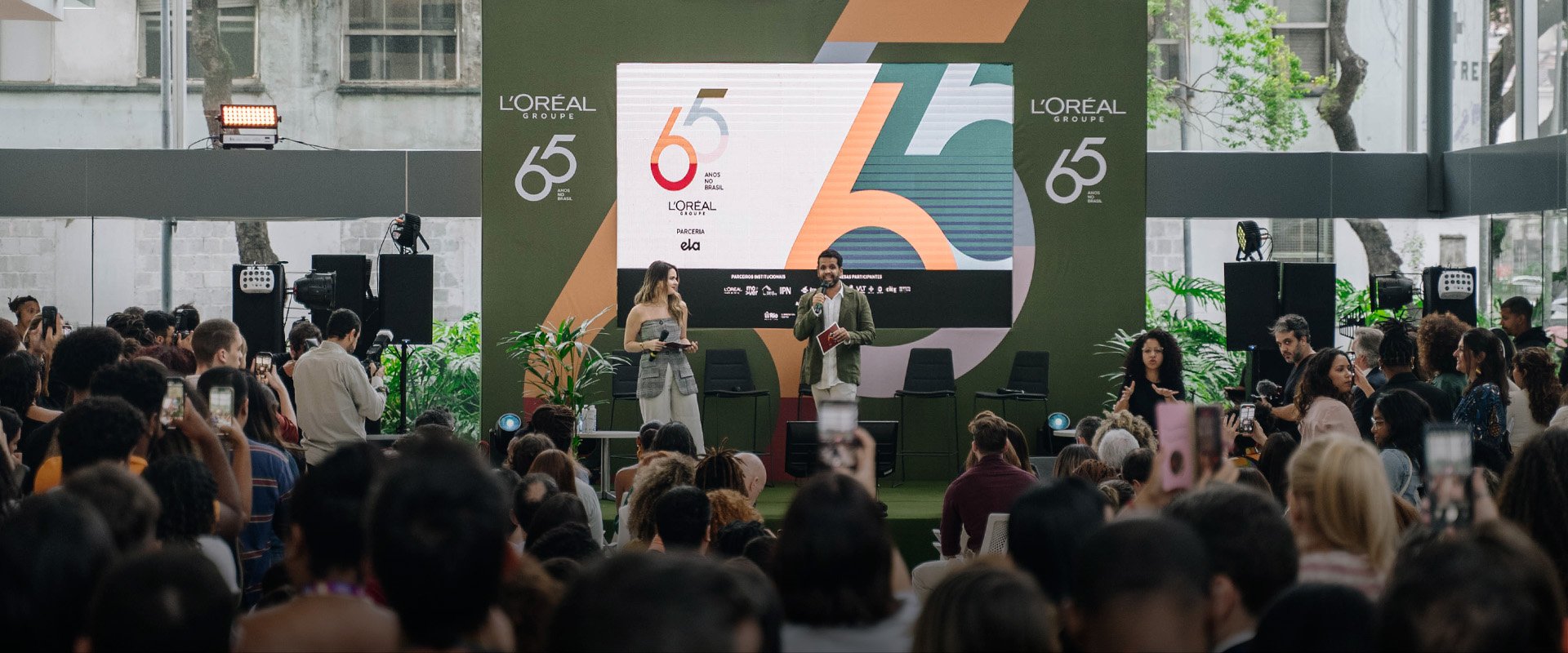 banner celebracao 65 anos loreal brasil