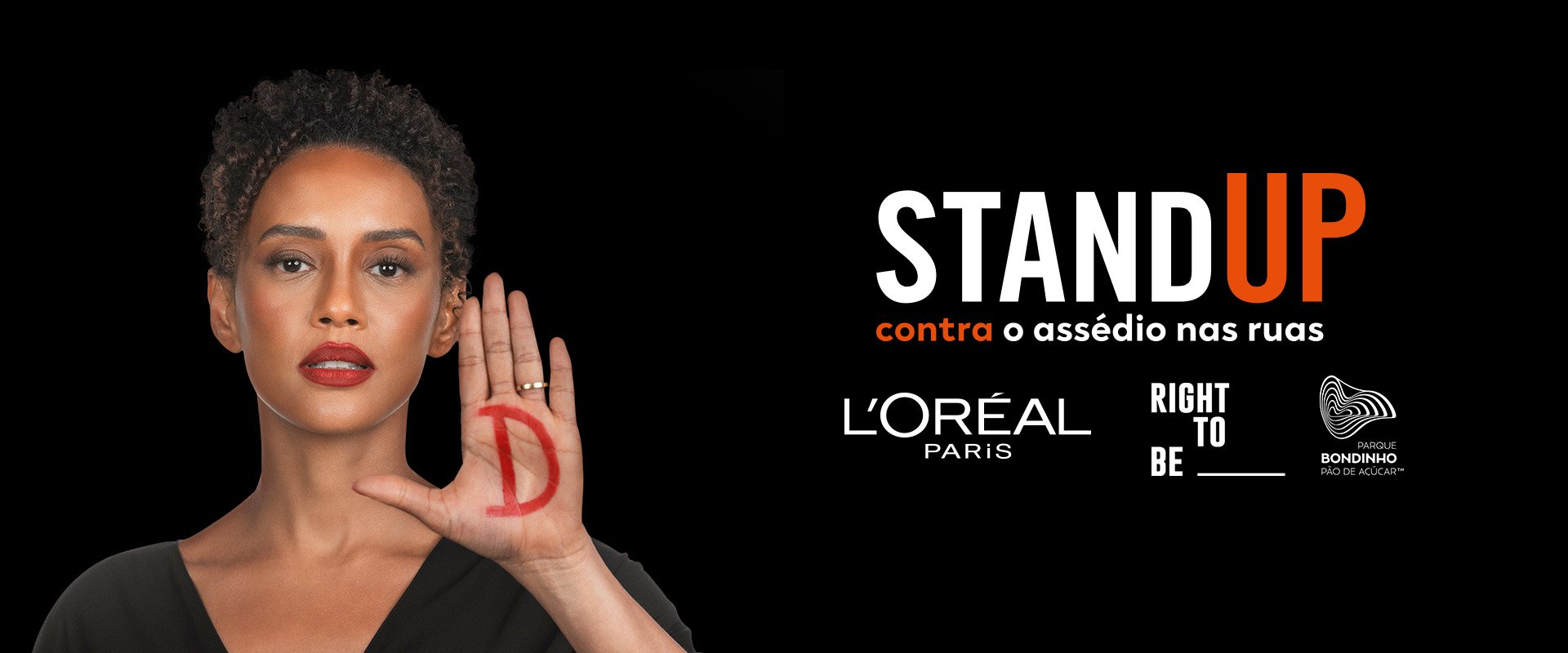 banner standup bondinho