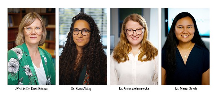 Die Preistrgerinnen der For Women in Science Auszeichnung 2025