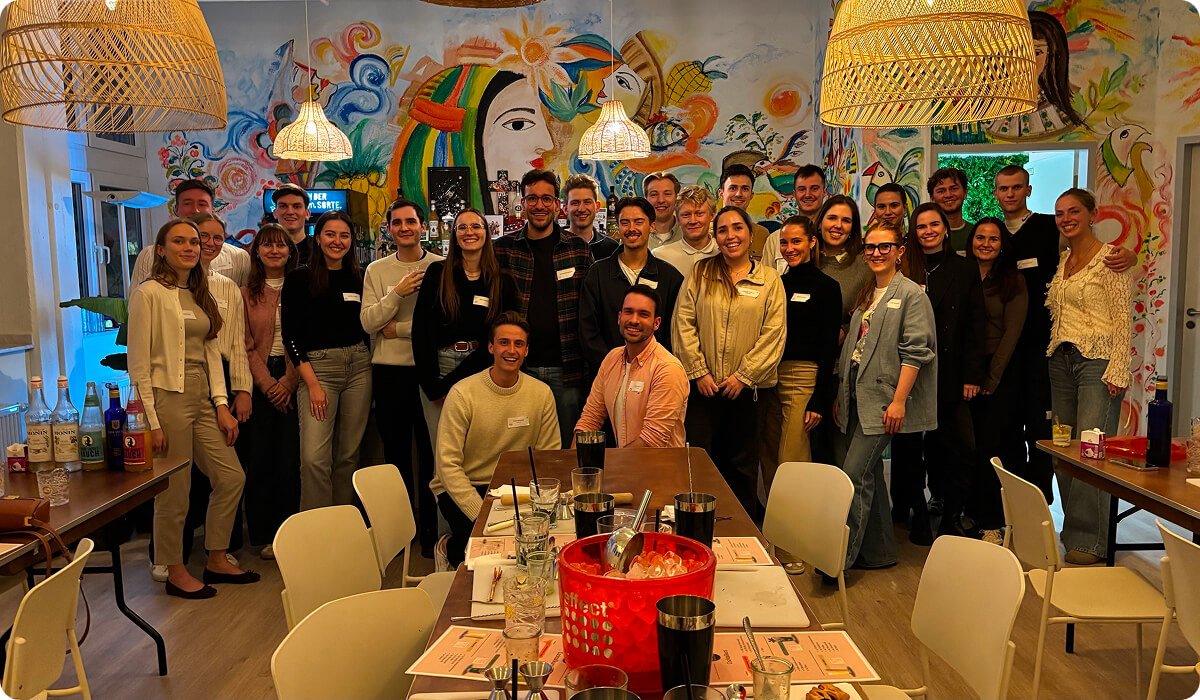 Gruppenbild der L'Oréal Trainees