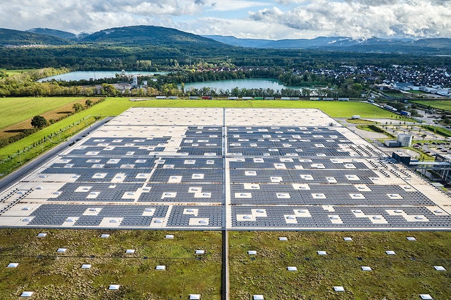 DC von oben mit Umgebung