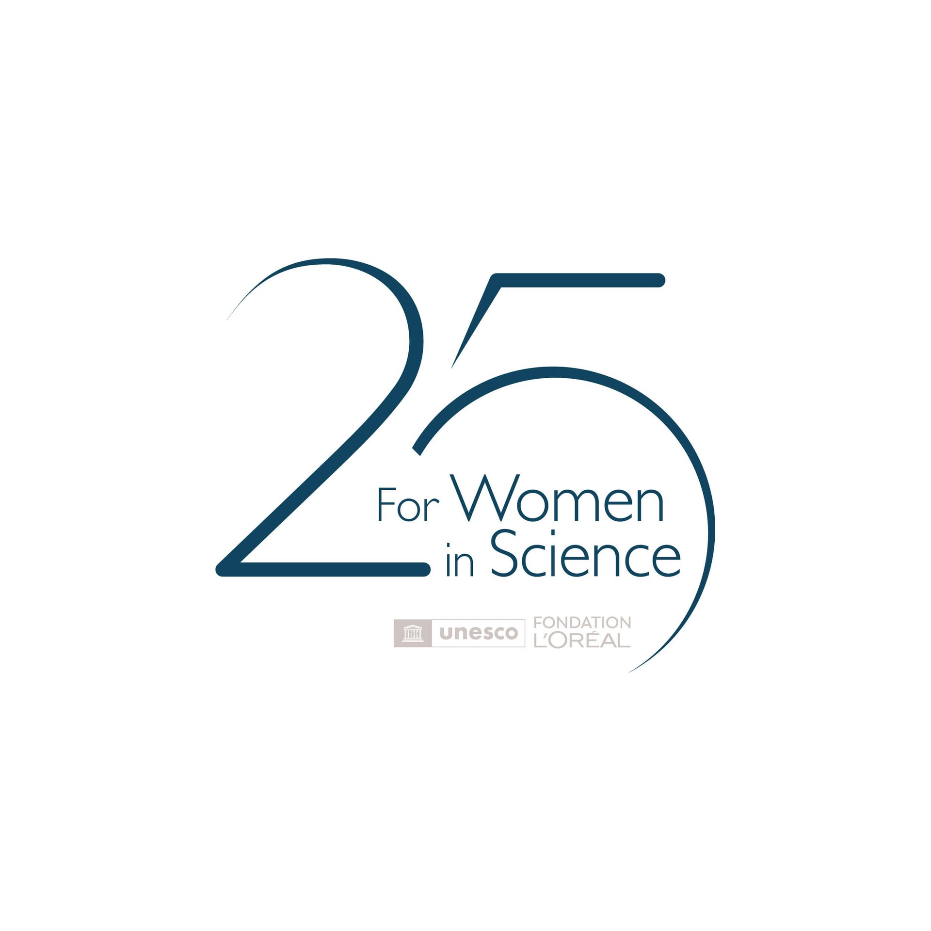 Logo L'Oreal Fondation 25 Years For Women in Science