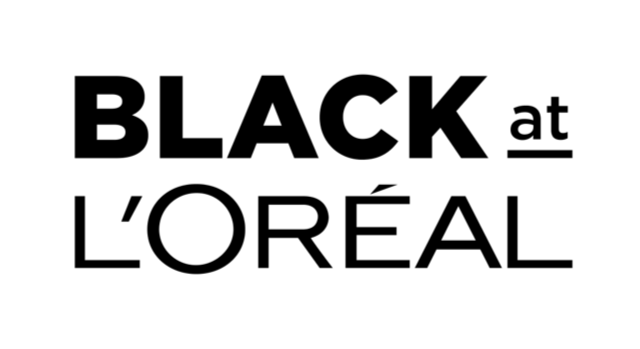 Black at Loreal Logo