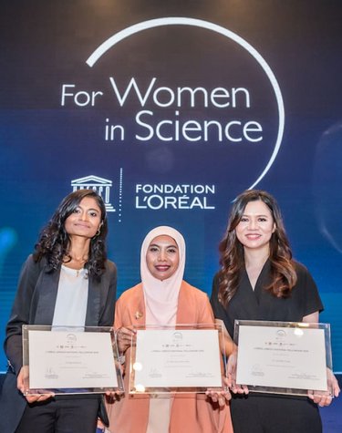 L Oreal Unesco Fellowship For Women In Science National Awards Was Presented To Three Inspiring Malaysian