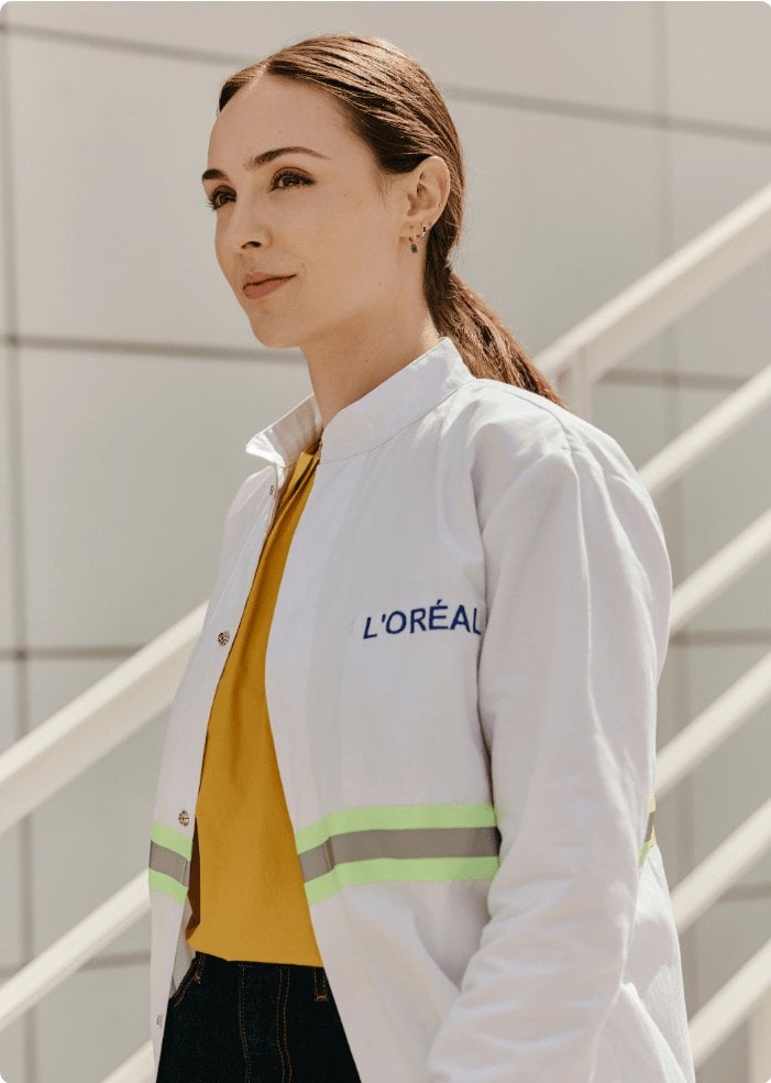 2025Socioeconomicimpactcampaignwhitecoatwomenstanding 2