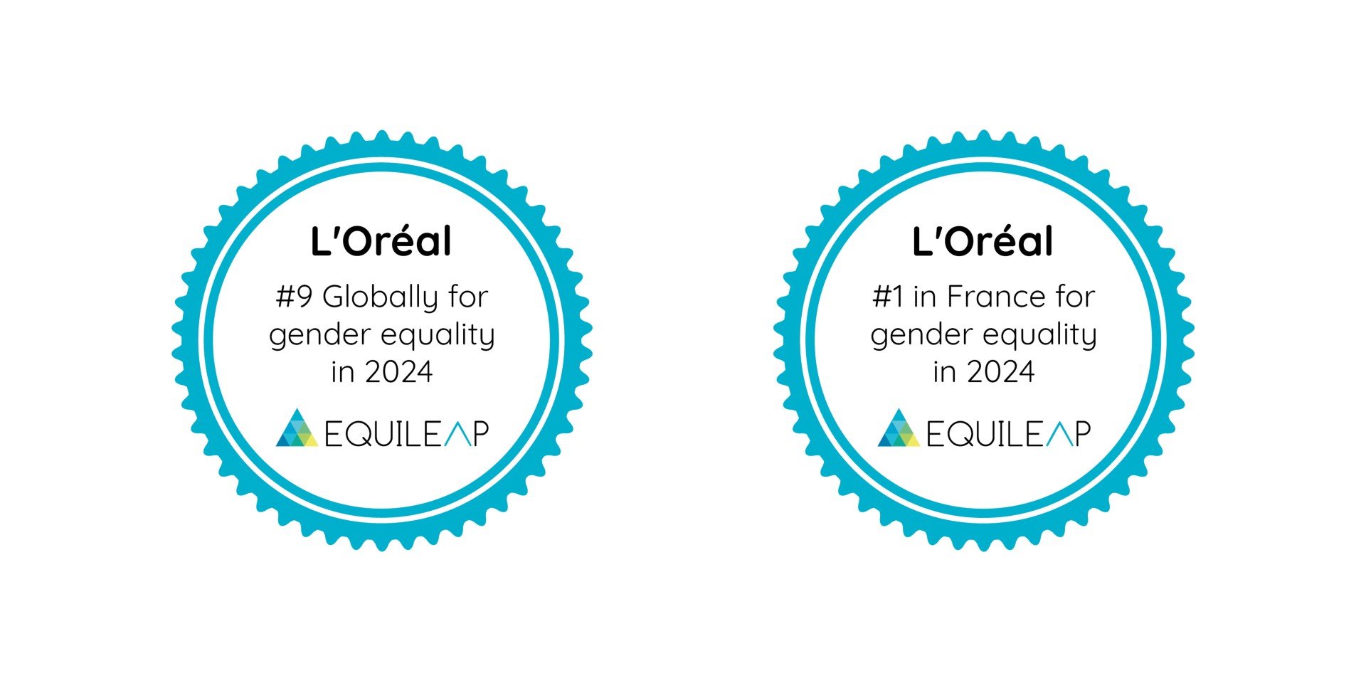 2024 lorealnonorankingingualdadedegeneroequileap hero opt