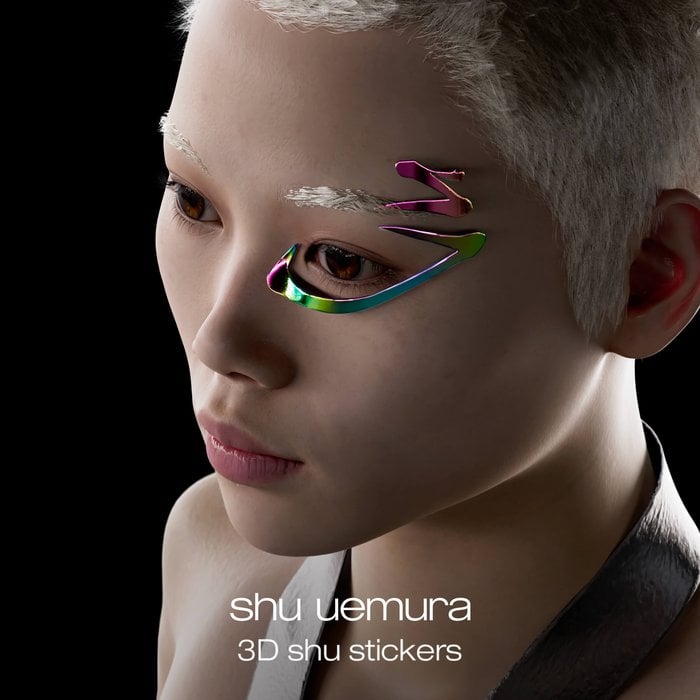 shu uemura Stickers