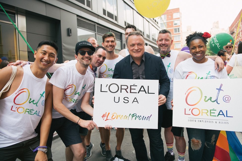 L'Oréal is proud to support the LGBTI community