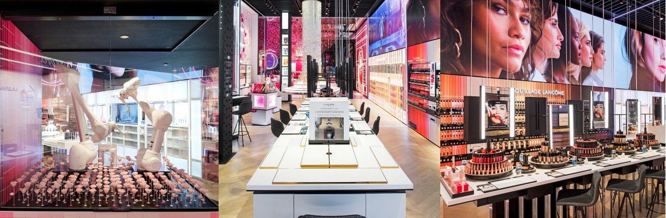 Lancome S Flagship On The Champs Elysees Where Technology Meets Beauty Lancome S Flagship On The Champs Elysees Where Technology Meets Beauty