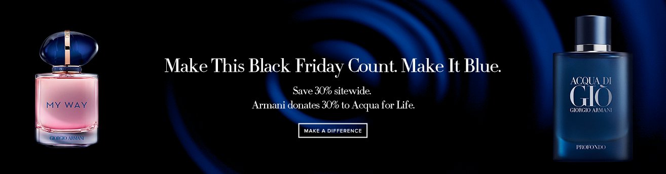 Armani beauty shop black friday
