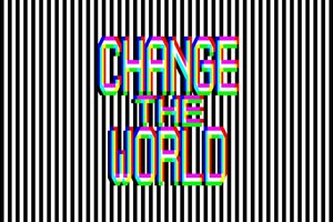 Logo change the world Fortune